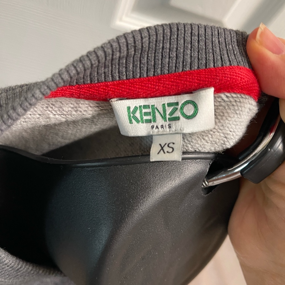 Kenzo Paris, Grey Tiger Sweatshirt Size XS - Picture 5 of 5
